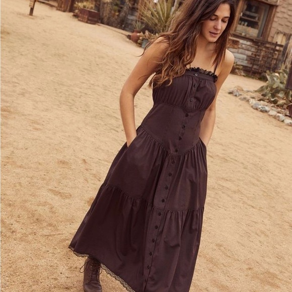 Christy Dawn NWOT - Lola Dress in Maple Stripe - SUPER RARE 🚨 - Picture 3 of 9